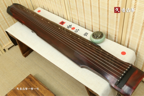 银川市初学入门古琴【仲尼式】【泛红】